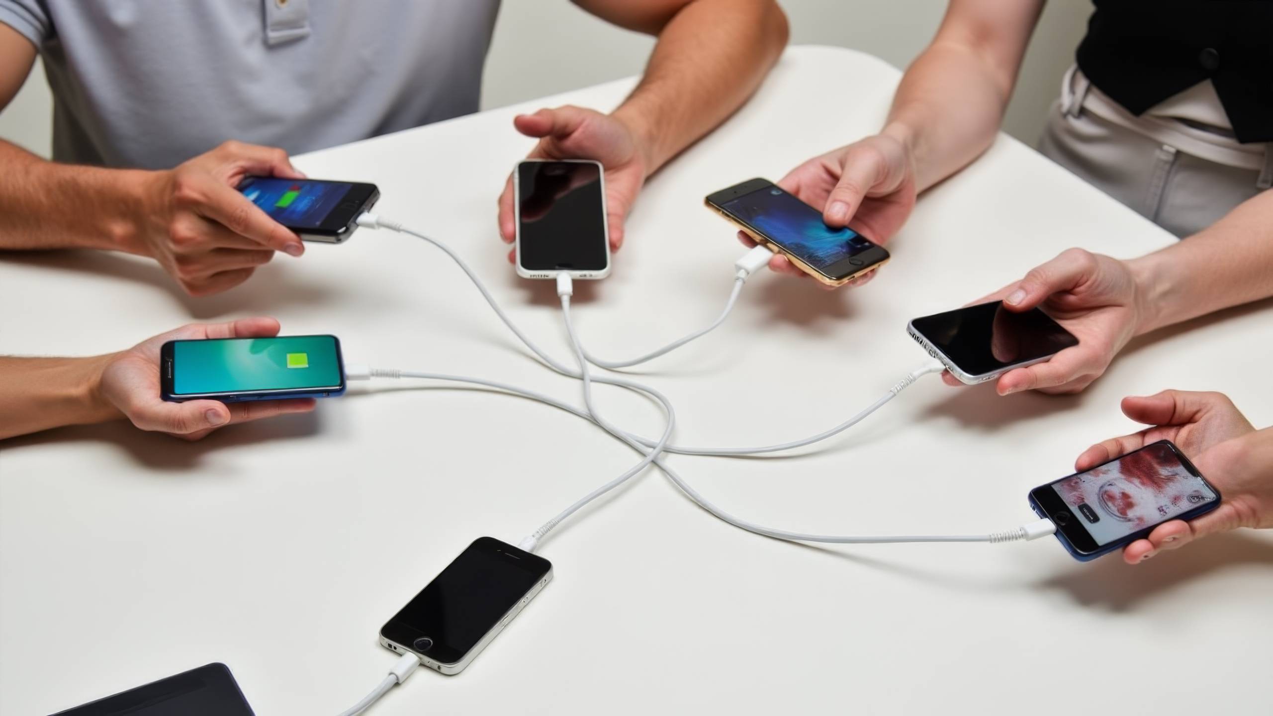 Modern charging setup